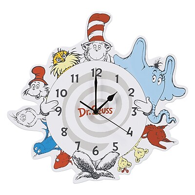Trend Lab Dr. Seuss Friends Wall Clock