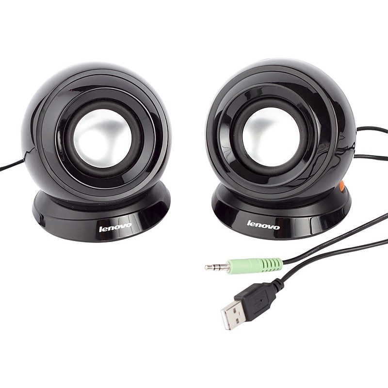 Lenovo M0520 Computer Speaker, Black (888010120) image 1