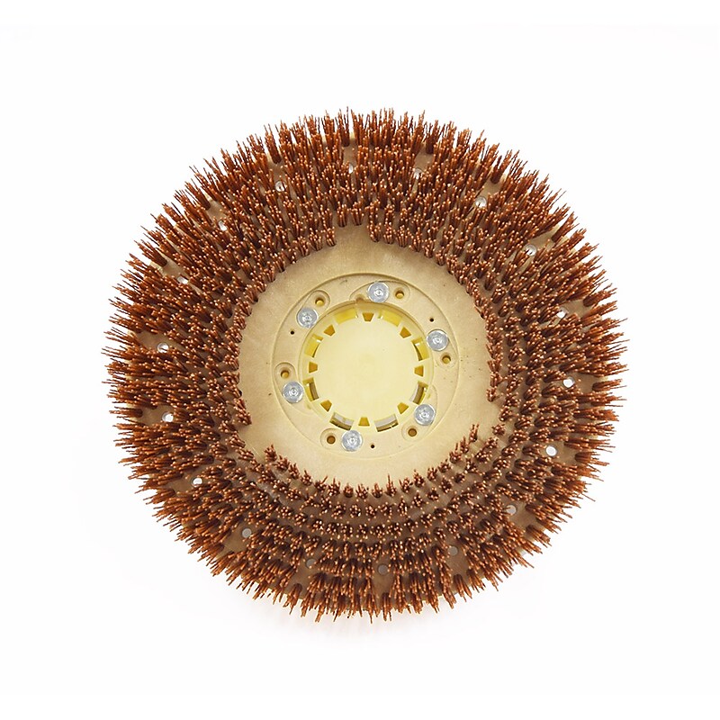 Malish 13" Mal-Grit Xtra™ Aggressive Strip Brush w/G100 for Clarke Focus II Machines Specifically Listed Below (YS813613G100) image 1