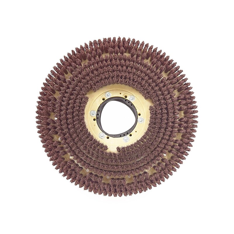 Malish 18" Mal-Grit Lite™ Brush for Light Scrub w/4148PMB, for Clarke Focus II L20 Walk Behind Disc Scrubber (YS8134184148PMB) image 1