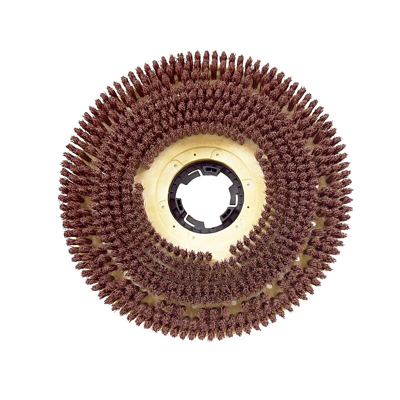 Malish 19" Mal-Grit Lite™ Brush Light Scrub w/Universal Clutch, for Mercury Pro 21 Floor Machine (813419NP) image 1