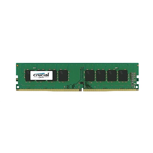 Crucial™ CT2K16G4DFD824A 32GB (2 x 16GB) DDR4 SDRAM UDIMM 288-Pin  DDR4-2400/PC4-19200 Desktop Memory Module Kit