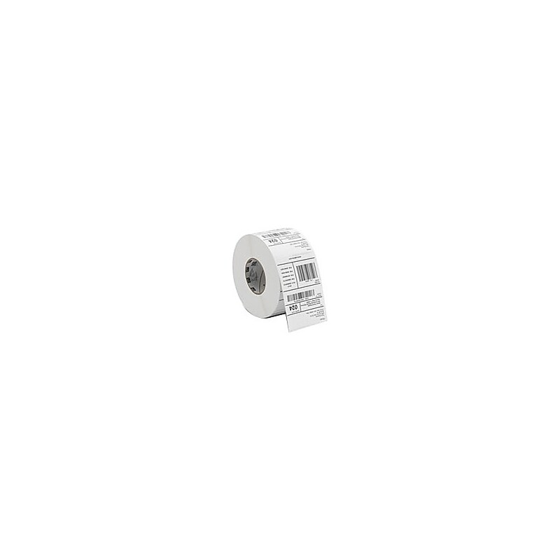 Zebra® Z-Perform 1000D Series 4"W x 6"L Permanent Direct Thermal Multipurpose Label, Bright White, 430/Roll (10026382) image 1