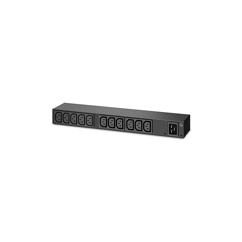 Schneider Electric 100 - 240 VAC Rack Power Distribution Unit, 1U Rack Mount, Black (AP6020A) image 1