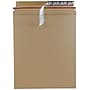 JAM Paper® Stay-Flat Photo Mailer Envelopes, 11 x 13.5, Brown Kraft, Self-Adhesive Closure, Sold Individually (8866644)~#|#~m006948435_sc7