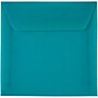 JAM Paper 6 x 6 Square Translucent Vellum Invitation Envelopes, Aqua Blue, 25/Pack (PACV574)~#|#~m006948460_sc7