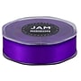JAM Paper Double Faced Satin Ribbon, Purple (807SAPU25)~#|#~m006948494_sc7