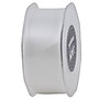 JAM Paper Double Faced Satin Ribbon, White (808SAWH25)~#|#~m006948510_sc7