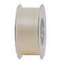 JAM Paper Double Faced Satin Ribbon, Ivory (808SAIV25)~#|#~m006948529_sc7