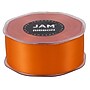 JAM Paper Double Faced Satin Ribbon, Orange (808SAOR25)~#|#~m006948533_sc7