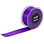 JAM Paper Double Faced Satin Ribbon, Purple (808SAPU25)~#|#~m006948540_sc7