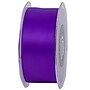 JAM Paper Double Faced Satin Ribbon, Purple (808SAPU25)~#|#~m006948543_sc7