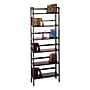 Winsome Solid/Composite Wood 3-Tier Folding and Stackable Shelf, Black~#|#~m006963391_sc7