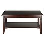 Winsome Nolan 37"W x 21.02"D Wooden Coffee Table, Cappuccino (40237)~#|#~m006963394_sc7
