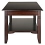Winsome Nolan 37"W x 21.02"D Wooden Coffee Table, Cappuccino (40237)~#|#~m006963395_sc7