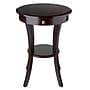 Winsome Sasha 20"Dia Wooden Round Accent Table, Cappuccino (40627)~#|#~m006963400_sc7