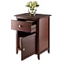 Winsome 18.9"W x 14.96"D Wooden Nightstand, Brown (94215)~#|#~m006963516_sc7