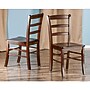 Winsome Wood Ladder Back Chair, Antique Walnut, 2/Set (94232)~#|#~m006963523_sc7