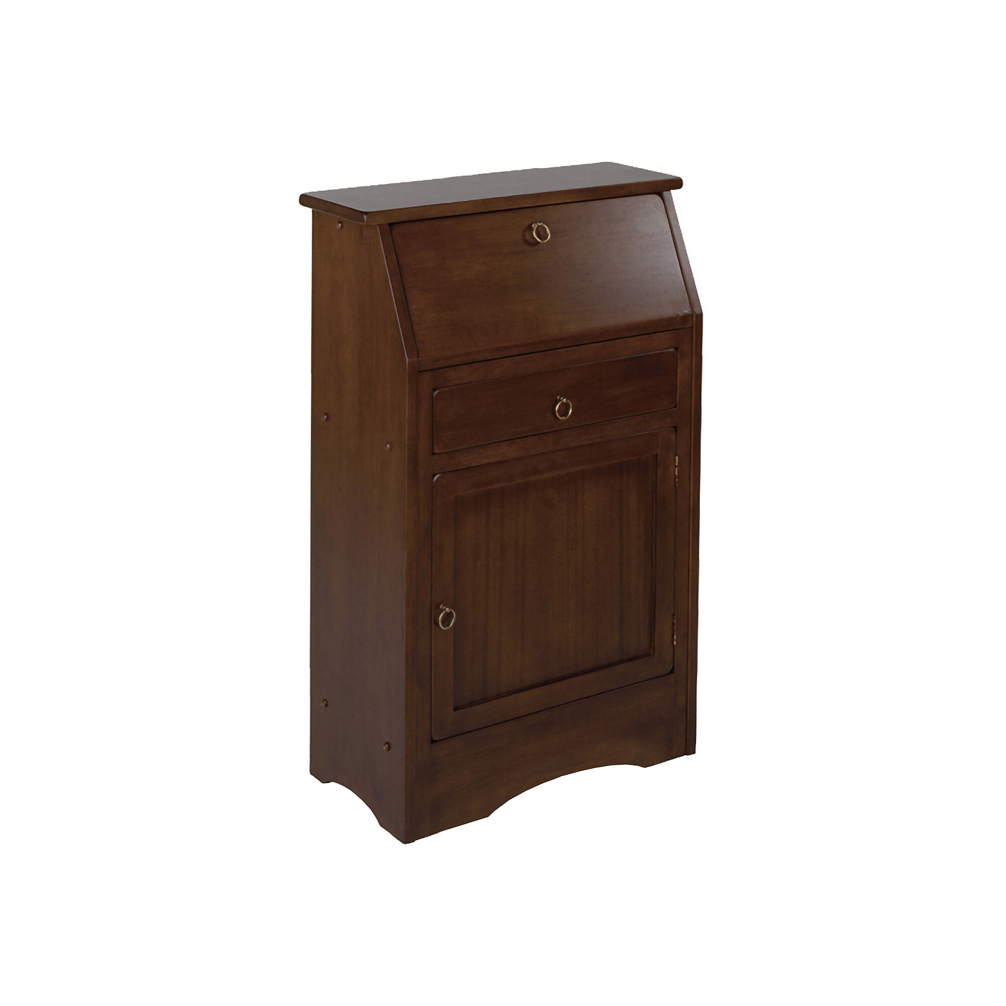 Winsome Regalia Secretary Desk, Antique Walnut (94339) Sansujyuku sansujyuku.com