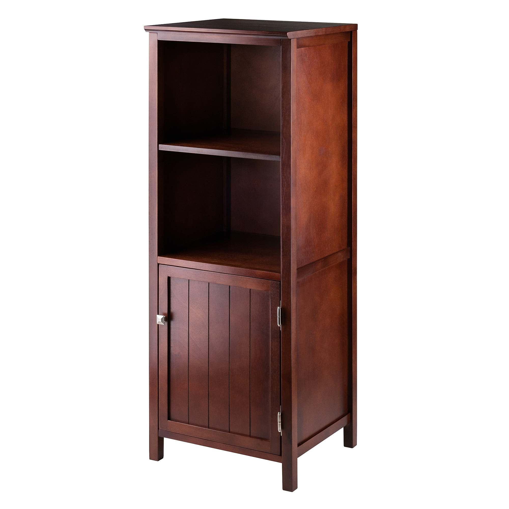 Winsome 94421 Pantry Cupboard with 2 Shelves, Antique Walnut Sansujyuku sansujyuku.com