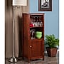 Winsome Brooke 47.5" Pantry Cupboard with 2-Shelves, Antique Walnut (94421)~#|#~m006963560_sc7