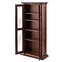 Winsome Wood DVD/CD Cabinet, Antique Walnut (94944)~#|#~m006963588_sc7
