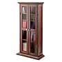Winsome Wood DVD/CD Cabinet, Antique Walnut (94944)~#|#~m006963592_sc7