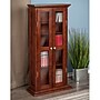 Winsome Wood DVD/CD Cabinet, Antique Walnut (94944)~#|#~m006963593_sc7