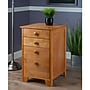 Winsome Studio 4-Drawer File Cabinet, Letter/Legal Size, 28.94"H x 18.27"W x 20"D, Honey (99428)~#|#~m006963606_sc7