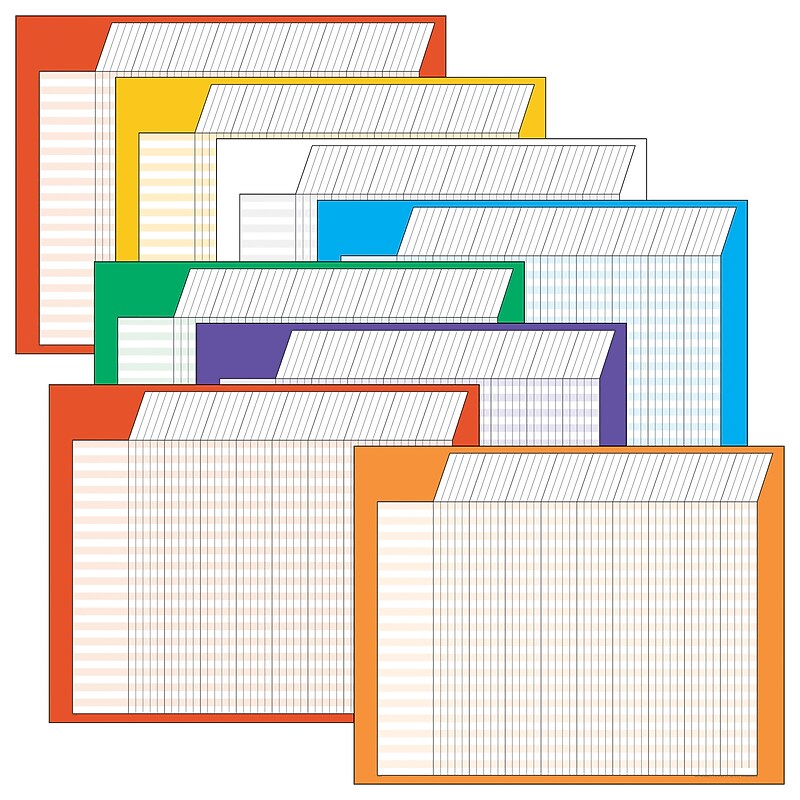 Incentive Charts - 22x28, Horizontal Variety Pack image 1