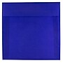 JAM Paper 6.5 x 6.5 Square Translucent Vellum Invitation Envelopes, Primary Blue, 25/Pack (PACV527)~#|#~m006965544_sc7
