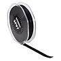 JAM Paper Double Faced Satin Ribbon, Black (803SABL25)~#|#~m006965613_sc7