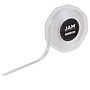 JAM Paper Double Faced Satin Ribbon, White (803SAWH25)~#|#~m006965622_sc7