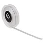 JAM Paper Double Faced Satin Ribbon, White (803SAWH25)~#|#~m006965623_sc7