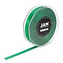 JAM Paper Double Faced Satin Ribbon, Emerald Green (803SAEMGR25)~#|#~m006965653_sc7