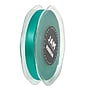 JAM Paper Double Faced Satin Ribbon, Teal Blue (803SATIBU25)~#|#~m006965666_sc7