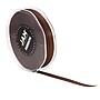 JAM Paper Double Faced Satin Ribbon, Chocolate Brown (803SACHB25)~#|#~m006965668_sc7