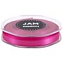 JAM Paper Double Faced Satin Ribbon, Shocking Pink (803SASHPI25)~#|#~m006965674_sc7