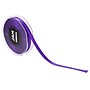 JAM Paper Double Faced Satin Ribbon, Purple (803SAPU25)~#|#~m006965686_sc7