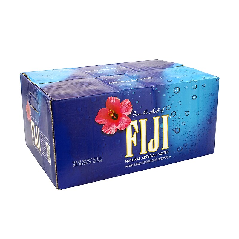 FIJI Natural Artesian Water, 16.9 oz., 24/Carton (220-00741) image 1