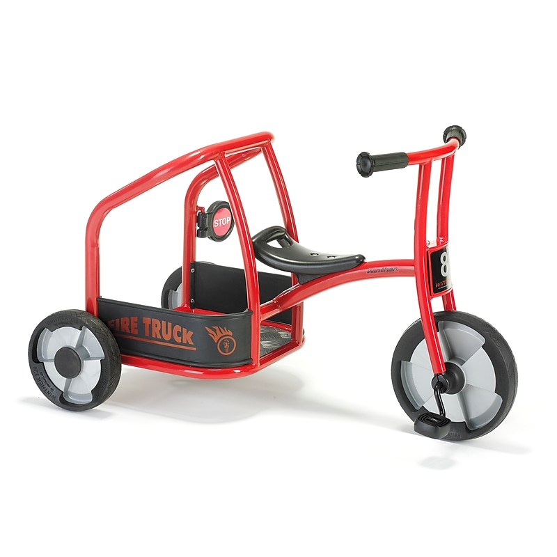 Winther Fire Truck Tricycle, Red (WIN563) image 1