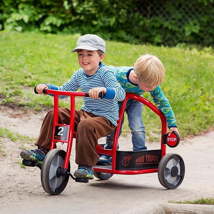 Winther Fire Truck Tricycle, Red (WIN563) | Staples