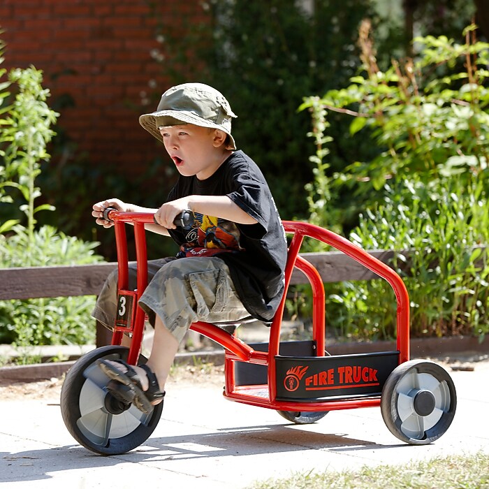 Winther Fire Truck Tricycle, Red (WIN563) | Staples