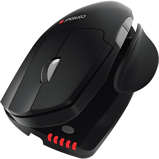Contour Design UnimouseWL Wireless Adjustable Mouse, Slate at Staples