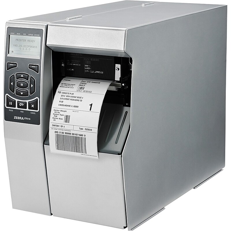 Zebra ZT510 Direct Thermal/Thermal Transfer Printer, Monochrome, Label Print (ZT51042-T210000Z) image 1