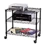 Honey-Can-Do 3-Shelf Metal Mobile A/V Cart, Black (CRT-09693)~#|#~m006981819_sc7