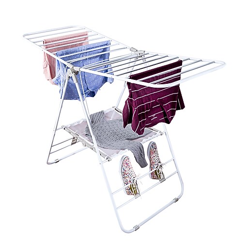 Honey Can Do Heavy Duty Gullwing Drying Rack, White Metal (DRY01610) at Staples
