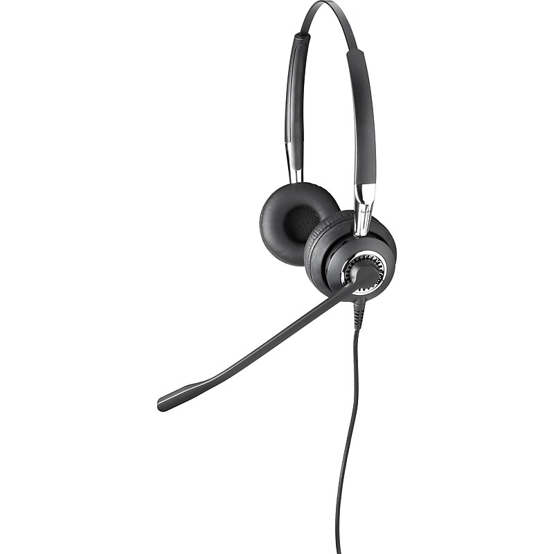 jabra BIZ 2400 II QD Duo NC Wideband Balanced Stereo Headset, MS Certified (2489-825-209) image 1