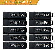 Centon DataStick Pro 32GB USB 3.0 Flash Drive, 10/Pack (S1-U3P6-32G-10B)
