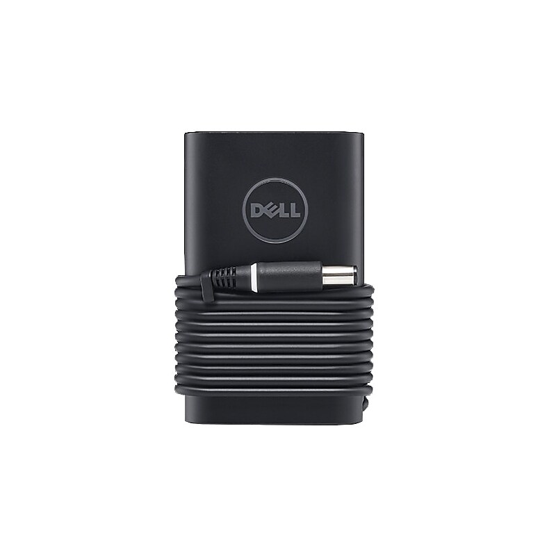 Dell 65W Slim Adapter for Inspiron 17R 5737, 3458, 3737, Latitude 12 Rugged Extreme 13 3380, E6440 Laptops, Black (M1P9J) image 1